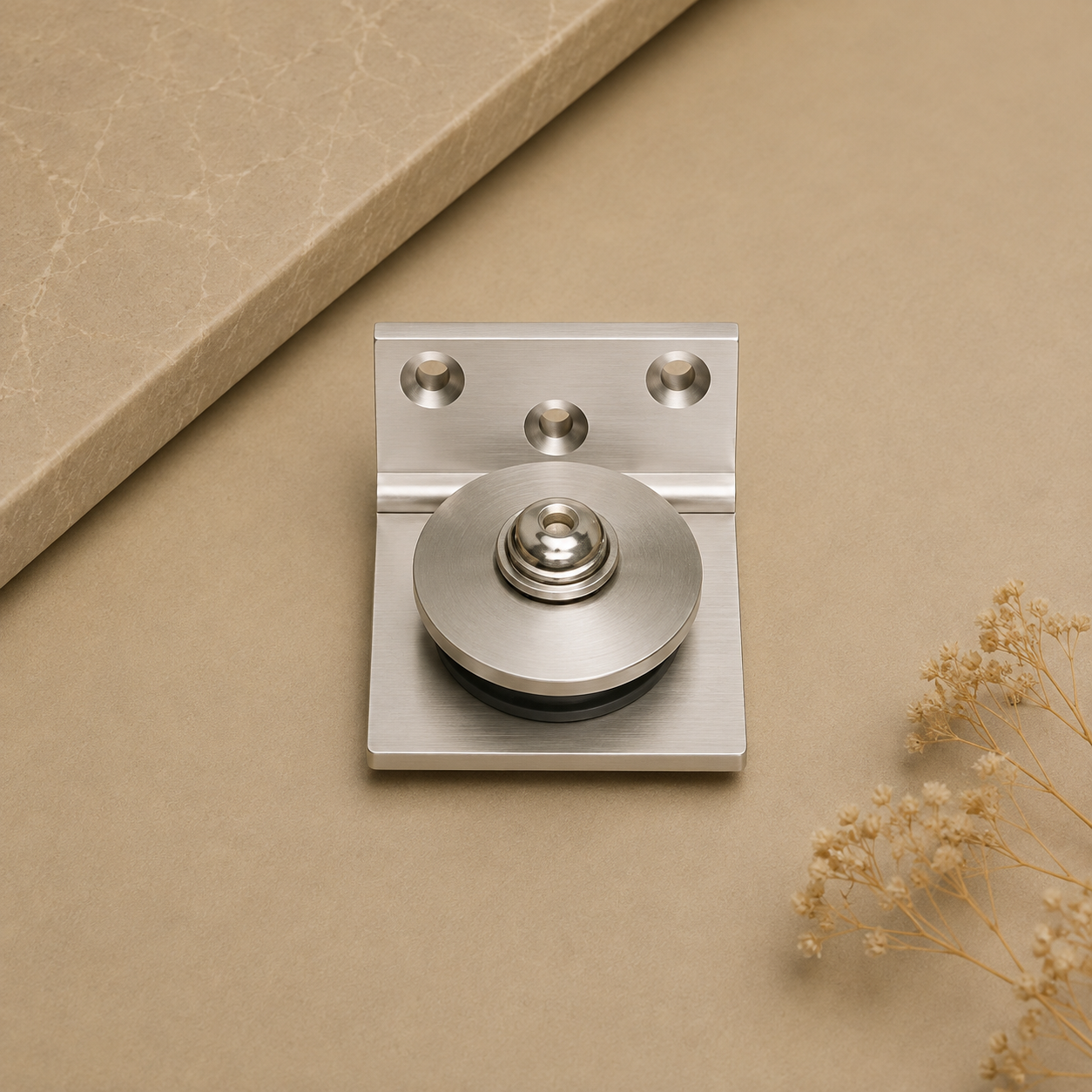 Brass Hall to Glass Hinges